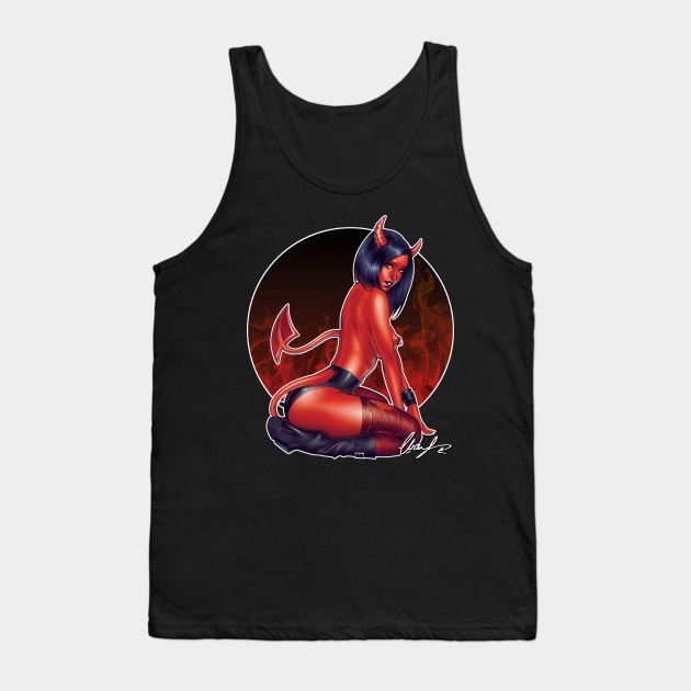 She Devil Tank Top by Eliaschatzoudis